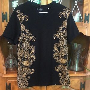 Small Guess black tee with sparkly designs